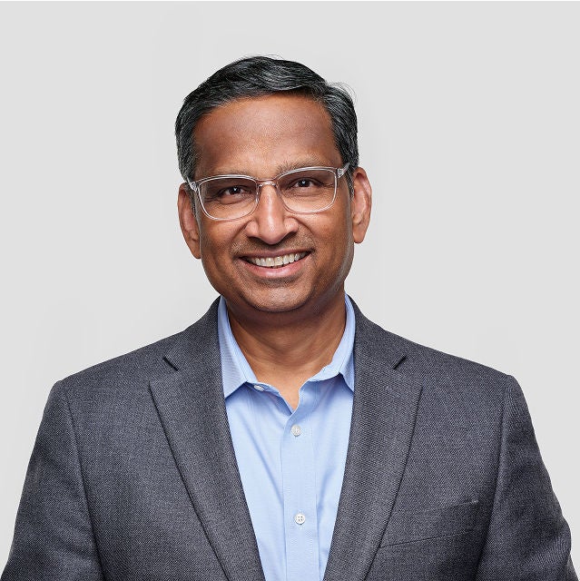 Mukesh Khare - Chief Executive Officer smiling